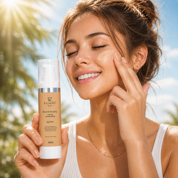 Krystell'e Beach Beauty Tinted Sunscreen SPF 50+